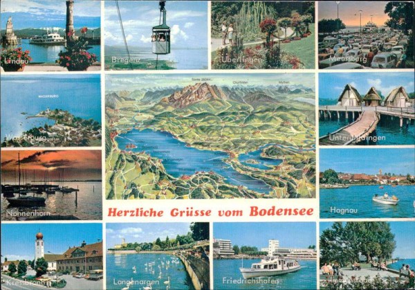 Herzliche Grüsse vom Bodensee Vorderseite