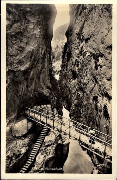 Aareschlucht Vorderseite