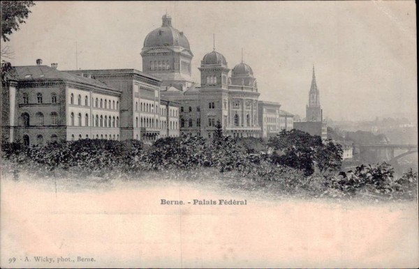 Bundeshaus - Bern Vorderseite