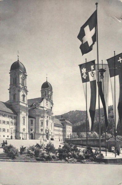 Einsiedeln Kloster Vorderseite