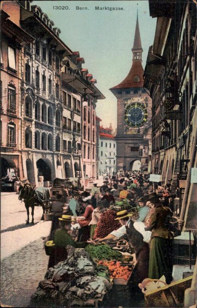 Bern - Marktgasse Vorderseite