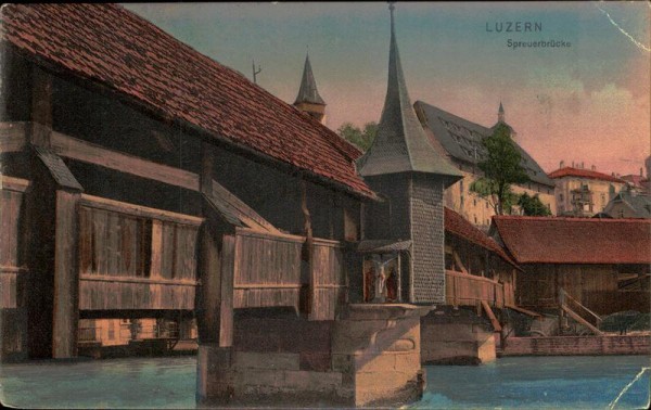 Spreuerbrücke (Luzern) Vorderseite