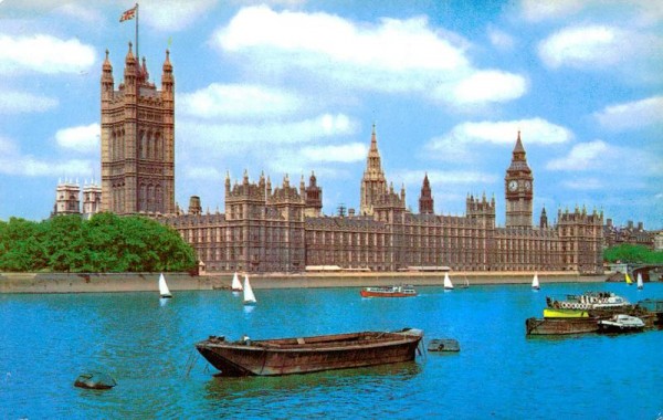 Palace of Westminster Vorderseite
