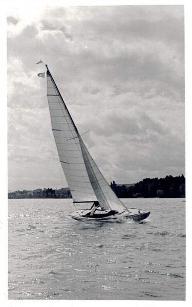 Segelschiff, 1937 Vorderseite