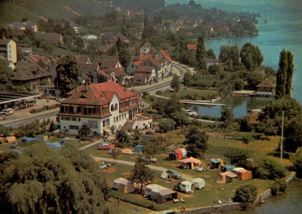 Camping "Sunneschy", Kehlhof - Stäfa - Flugaufnahmen Vorderseite