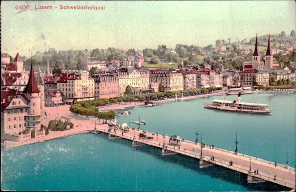 Luzern - Schweizerhofquai Vorderseite