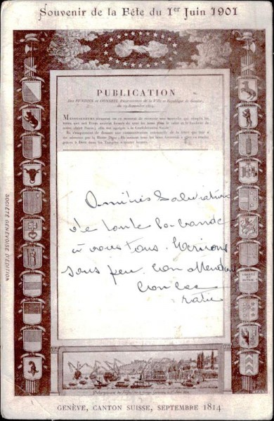 Genève Vorderseite