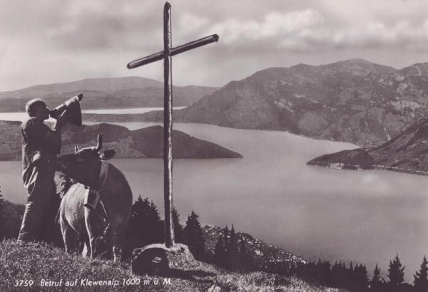 Betruf auf Klewenalp Vorderseite