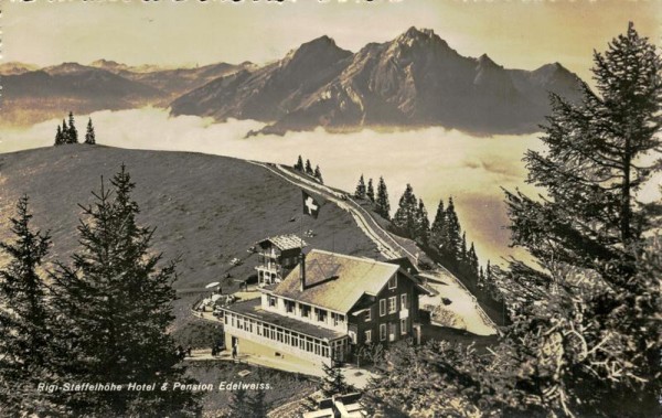 Rigi-Staffelhöhe Hotel & Pension Edelweiss Vorderseite