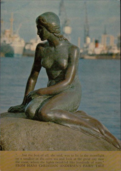 Die kleine Meerjungfrau, Kopenhagen Vorderseite