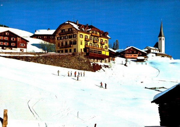 Hotel Alpenblick Tenna/GR Vorderseite