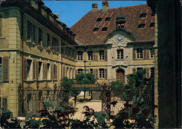 Porrentruy, l'ancien hôpital Vorderseite