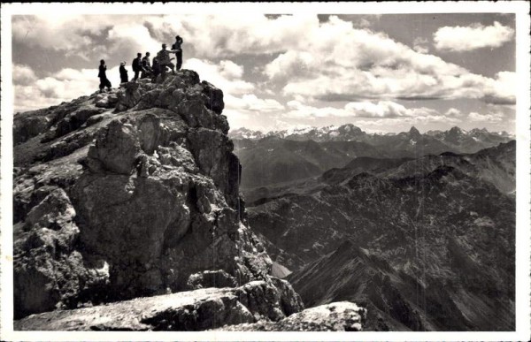 Weissflue (2843 m) Vorderseite