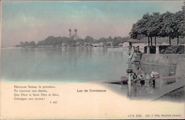 Lac de Constance, Bodensee Vorderseite