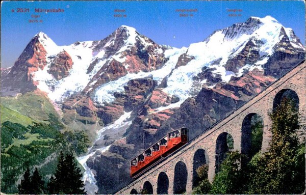 Mürrenbahn Vorderseite
