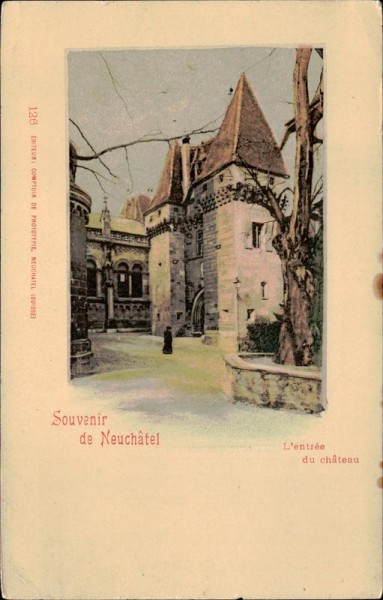 Souvenir de Neuchâtel Vorderseite