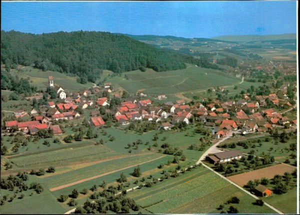 Unterstammheim, Flugaufnahme Vorderseite