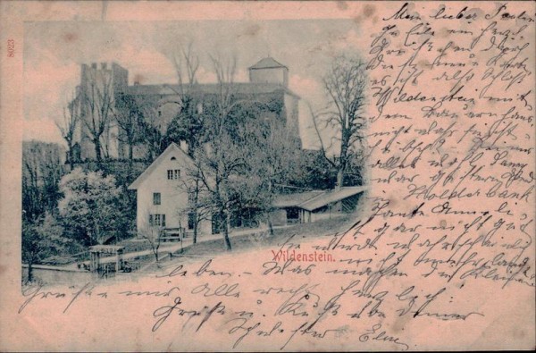 Bubendorf, Schloss Wildenstein Vorderseite