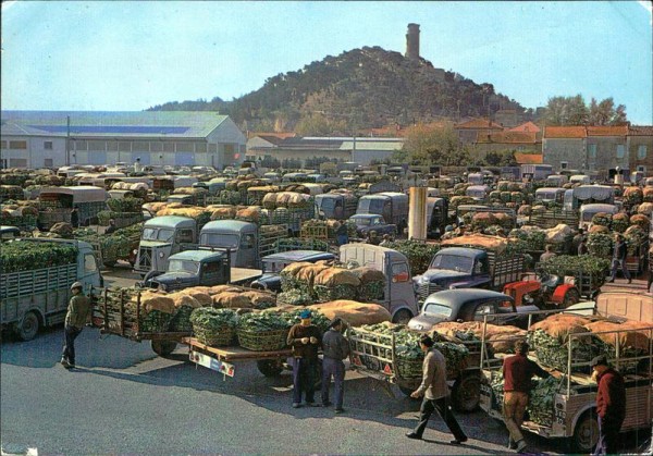 Chateaurenard, le marché aux primeurs Vorderseite