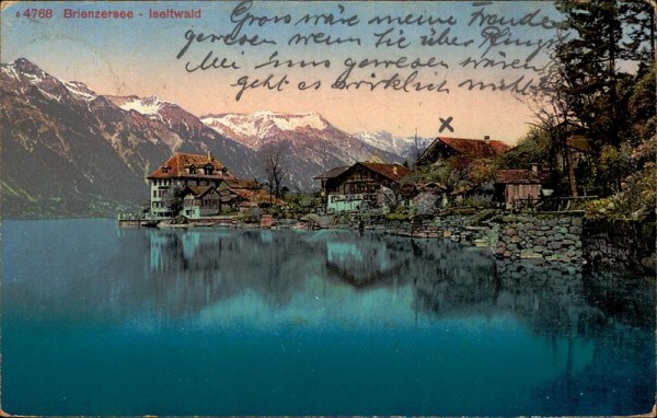Brienzersee - Iseltwald Vorderseite