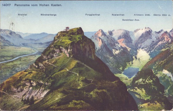 Panorama vom Hohen Kasten