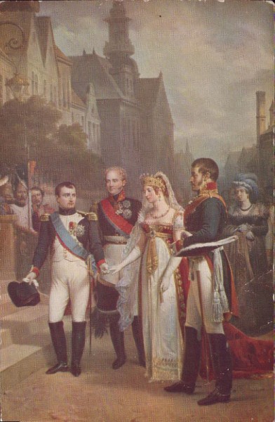 Napoleon empfängt die Königin Luisa von Preussen