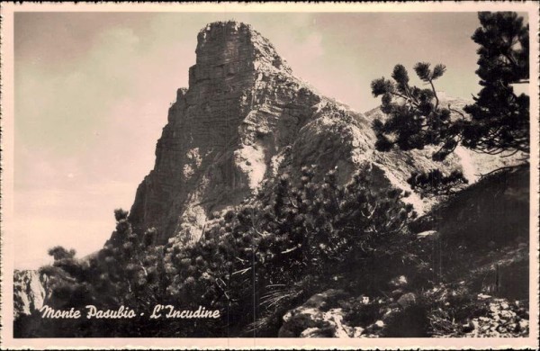 Pasubio (2232 m) Vorderseite