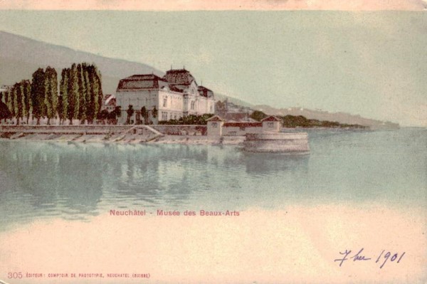 Neuchatel - Musöe des Beaux-Arts Vorderseite