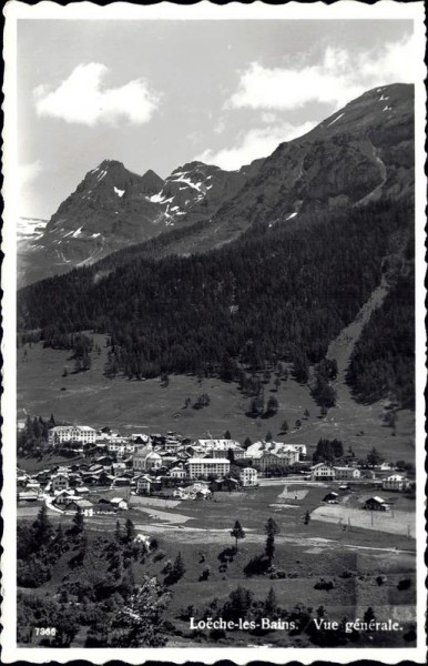 Loeche-les-Bains, Leukerbad Vorderseite