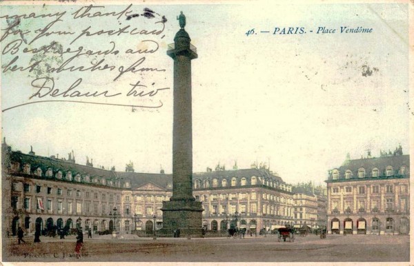 Paris - Place Vendome Vorderseite