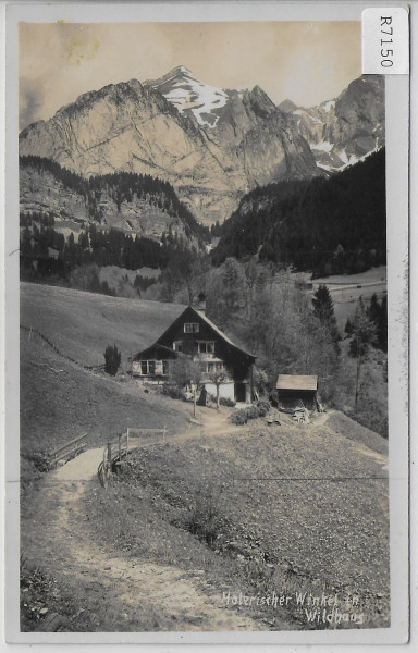 Wildhaus - Malerischer Winkel - Bauerhof