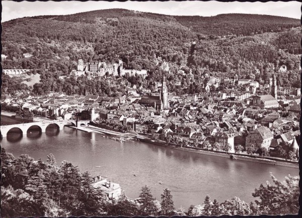 Heidelberg Blick vom Philosophenweg