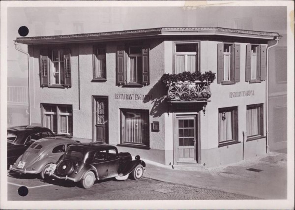 St. Moritz, Restaurant Engiadina Vorderseite