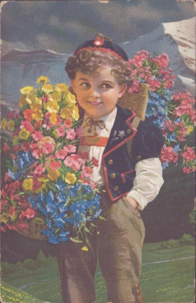 Blumenbub Vorderseite