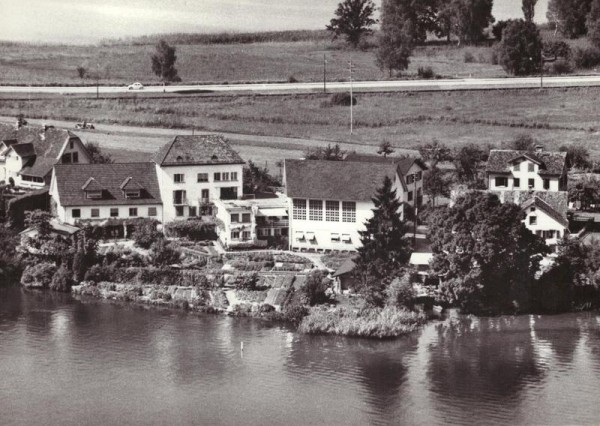 Invalidenheim St.Antonius, Hurden bei Rapperswil SG - Flugaufnahmen Vorderseite