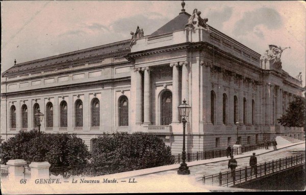Geneve. - Le Nouveau Musée. Vorderseite