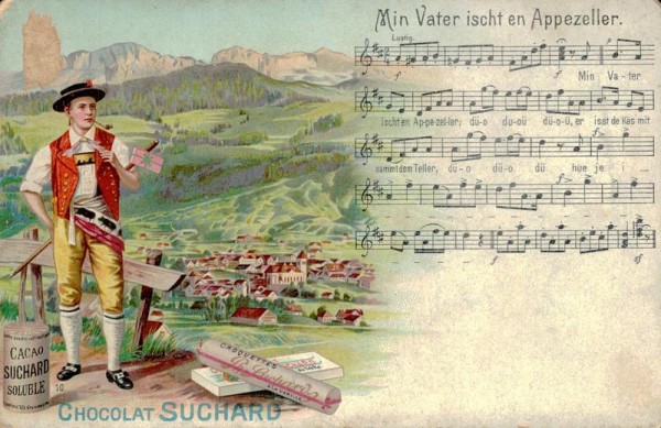 Chocolat Suchard um ca. 1900 Vorderseite