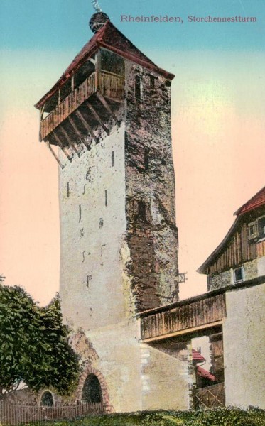 Rheinfelden, Storchennestturm Vorderseite
