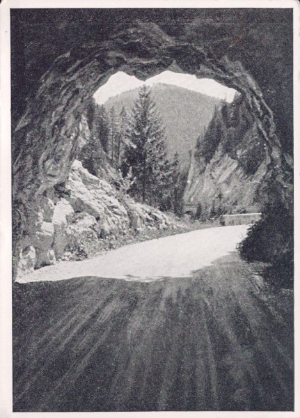 Tunneldurchblick bei Noirvaux
