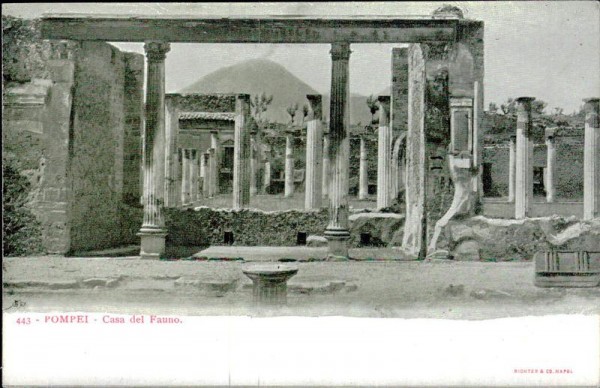 Pompei - Casa del Fauno Vorderseite