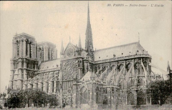 Cathédrale Notre-Dame de Paris Vorderseite