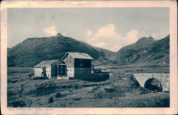 Sta Maria mit Piora Pass Vorderseite
