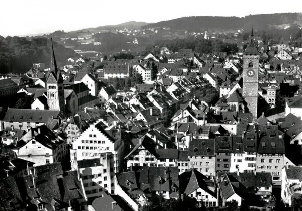 Schaffhausen, Altstadt Vorderseite