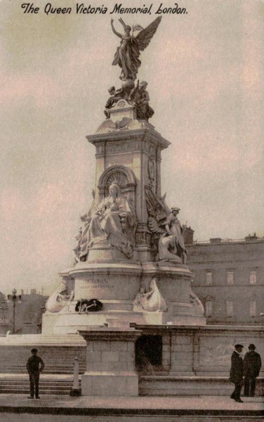 London, The Queen Victoria Memorial Vorderseite