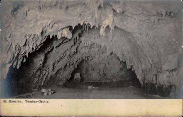 St. Kanzian. Tominz-Grotte Vorderseite