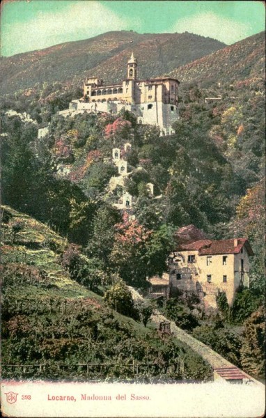 Locarno/Madonna del Sasso. Vorderseite