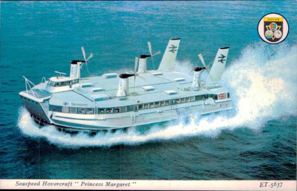 Seaspeed Hovercraft Princess Margaret Vorderseite