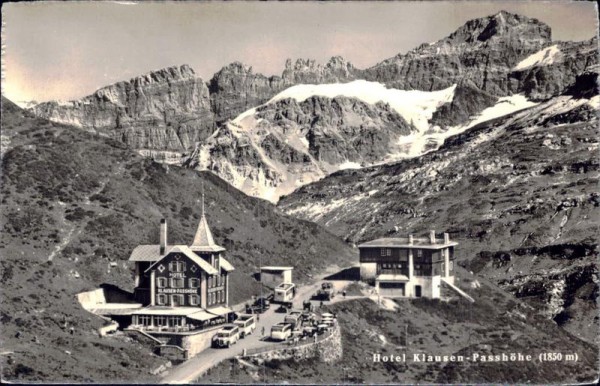 Klausenpass (1850 m) Vorderseite