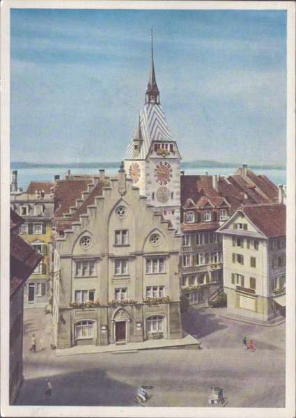 Zug, Stadthaus mit Zytturm Vorderseite