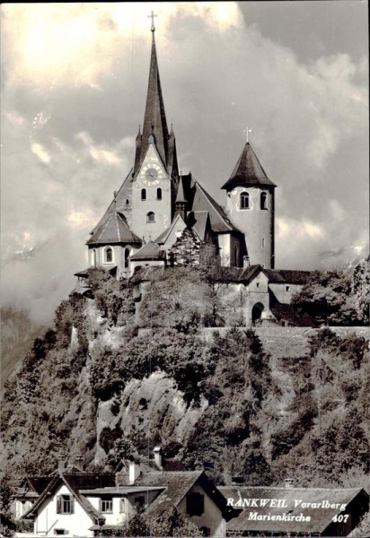 Rankweil Vorarlberg - Marienkirche Vorderseite